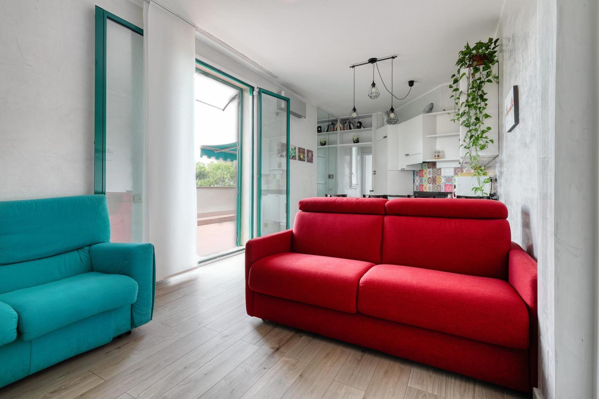 Rainbow House Via Dei Carafa Apartment Mailand